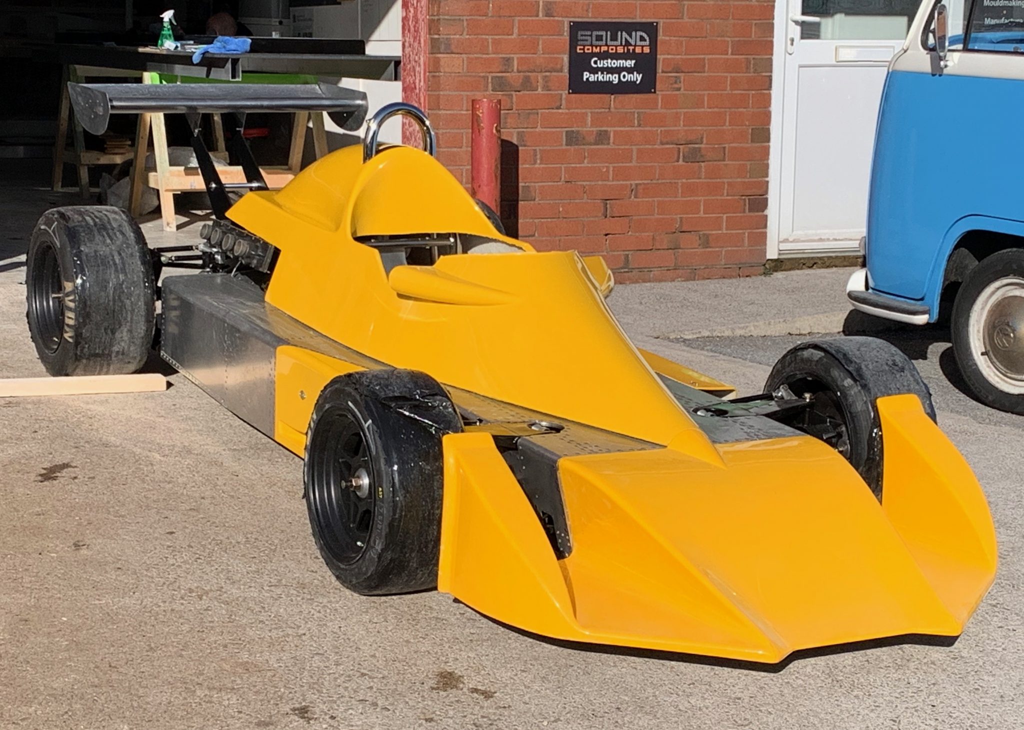 Formula 3 Race Car Restoration and replacement of damaged parts.